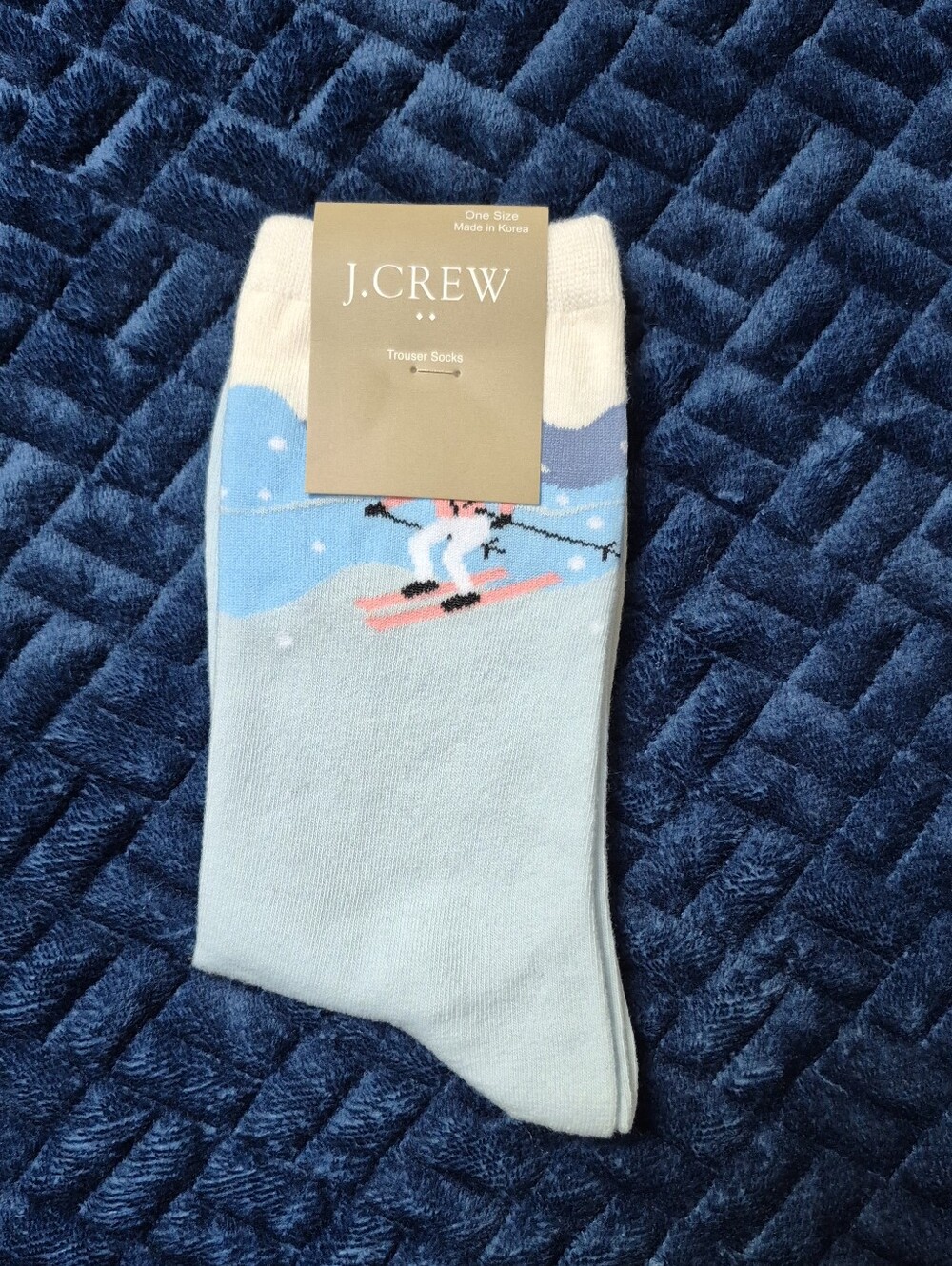 J.Crew Cotton Blend Skier Trouser Socks Brand  New With Tags